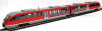 52010 Class BR642 "Desiro" DMU of the German DBAG in red and beige livery Epoch V 