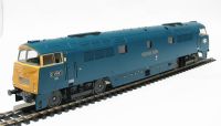 Class 52 diesel D1067 "Western Druid" in BR blue with full yellow ends