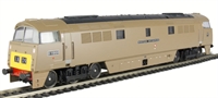 Class 52 diesel D1000 "Western Enterprise" in Desert Sand livery with small yellow panels