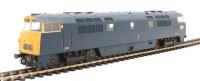 Class 52 'Western' in BR blue with full yellow ends - unnumbered
