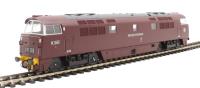Class 52 'Western' D1001 "Western Pathfinder" in BR maroon with yellow bufferbeam