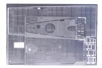 53028 US Navy GATO class submarine - floor plates (for Revell kit)