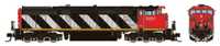 540534 Dash 8-40CM EMD 2405 of the Canadian National - digital sound fitted