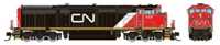 540539 Dash 8-40CM EMD 2415 of the Canadian National - digital sound fitted