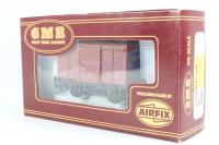 54300 12 ton planked vent van in BR bauxite