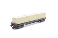 5460Piko Container Wagon with 3 x Containers