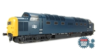 Class 55 Deltic diesel locomotive in BR Blue livery