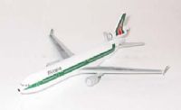 55058 McDonnell Douglas MD-11 Alitalia I-DUPB 1990s colours Named Pietro Mascagni with stand