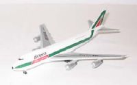 55111 Boeing B747-243FSCD Alitalia I-DEMR 1990s colours with Cargo System Titles with stand