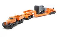 55301 Diamond T and Girder Trailer with Load