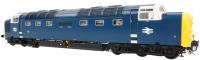 Class 55 'Deltic' in BR blue with white cabs - 2010s railtour condition - unnumbered