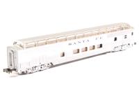 5654 Full Dome corrugated side 85' of the Burlington Northern - green with white stripe