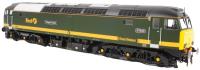 Class 57 57603 'Tintagel Castle' in First Great Western green and gold