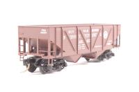 57100-220877 2-bay composite side open hopper of the Pennsylvania Railroad - red 220877