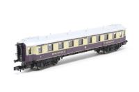 5803 type SB4++-28 2nd class passenger car Rheingold of the DRG