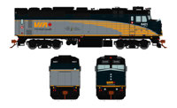 582501 F40PH EMD 6401 of Via Rail Canada - digital sound fitted