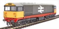 Class 58 in Railfreight grey with red stripe - unnumbered