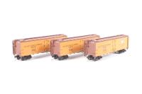 59012 40' steel ice reefer of the Pacific Fruit Express 3-Pack