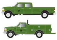 60000152 Ford F-250/F-350 Set, Burlington Northern 60000152 Ford F-250/F-350 Set, Burlington Northern