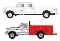 60000153 Ford F-250/F-350 Set, Canadian National 60000153 Ford F-250/F-350 Set, Canadian National