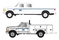 60000154 Ford F-250/F-350 Set, CSX 60000154 Ford F-250/F-350 Set, CSX
