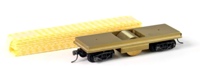60032 D32 Rail Cleaner with Kadee #500 Trucks and Kadee #5 Knuckle Couplers