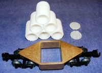 60053 Rail Track Cleaner Car, O Gauge 3-Rail