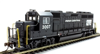 GP40 EMD 3007 of the Penn Central Transportation Co - digital fitted