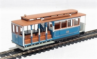 60532 American cable streetcar (electric motor) in blue