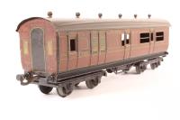 61-0-BL 1921 series bogie brake third 2783 in Midland Railway crimson - produced 1922-1926