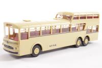 6101Brekina Mercedes Benz 1 1/2 Decker Bus in Beige