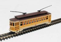 61098 Brill trolley car "No36" yellow/cream (motorised)