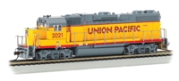 61116 GP38-2 EMD 2021 of the Union Pacific - digital fitted