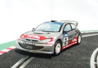 61250 Peugeot 206 works rally car in silver