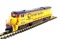 61353 B23-7 GE 8256 of the Chessie System