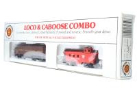 61650 EMD F7A 9710  and caboose 760720 of the Pennsylvania Railroad