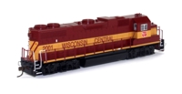 61712 GP38-2 Wisconsin Central #2001