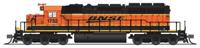 6192 SD40-2 Low Hood EMD 1732 of the BNSF - digital sound fitted