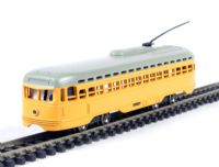 62998 American PCC trolley car in yellow livery (motorised)