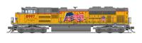 SD70ACe EMD 9096 of the Union Pacific - digital sound fitted