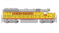 GP40 EMD 508 of the Union Pacific