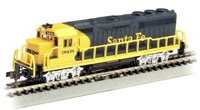 GP40 EMD 3808 of the Santa Fe