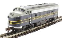 63751 F7A EMD 251 of the Baltimore & Ohio - digital fitted