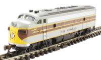 63754 F7A EMD 7101 of the Erie Lackawanna - digital fitted