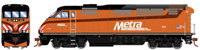 64729 F59PHI EMD 405 of the Chicago Metra - digital sound fitted