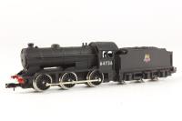 Class J39 0-6-0 64736 in BR Black early crest