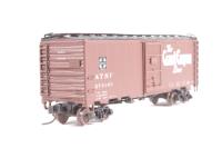 66016-19 40' 12 panel boxcar of the Santa Fe - brown 274103