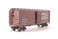 66016-20 40' 12 panel boxcar of the Santa Fe - brown 274105