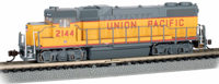 66854 GP38-2 EMD 2144 of the Union Pacific - digital sound fitted
