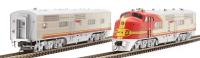 6893 E1 A/B Set - ATSF Pre-1946 Signal Red Warbonnet - 2L and 2A - Digital sound fitted